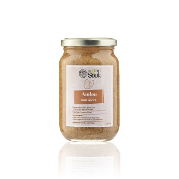 Amlou non sucré 350 g – Amlou marocain artisanal Amlou non sucré 350 g – Amlou marocain artisanal