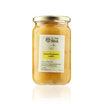 Citrons beldi confits bio 740 ml – Préparation traditionnelle