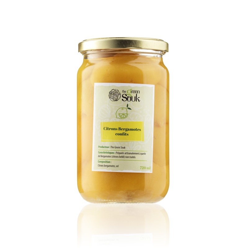 Citrons beldi confits bio 740 ml – Préparation traditionnelle Citrons beldi confits bio 740 ml – Préparation traditionnelle