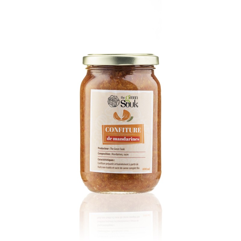 Confiture de Mandarines bio 380 g – Recette artisanale Confiture de Mandarines bio 380 g – Recette artisanale
