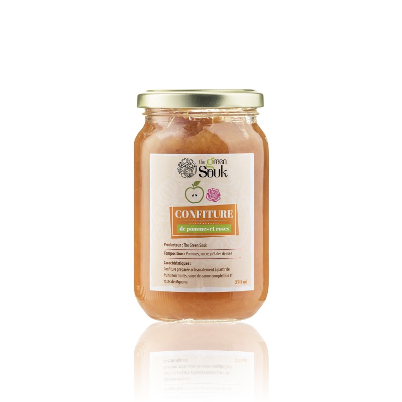 Organic Apple & Spice Jam 380 g – Artisanal Recipe Organic Apple & Spice Jam 380 g – Artisanal Recipe