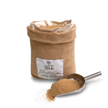 Couscous de blé bio en vrac 1 Kg – Blé ancien sahraoui Couscous de blé bio en vrac 1 Kg – Blé ancien sahraoui