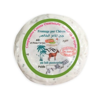 Fromage frais pur chèvre aux Fines Herbes bio 100 g – Fromage artisanal marocain Fromage frais pur chèvre aux Fines Herbes bio 100 g – Fromage artisanal marocain