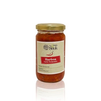 Harissa lacto-fermentée artisanale 200 ml – Piments marocains