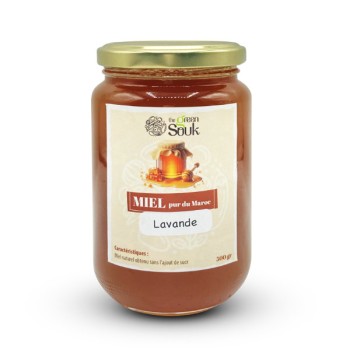 Miel de Lavande 500 g – Miel floral de Ouazzane Miel de Lavande 500 g – Miel floral de Ouazzane