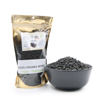 Black Chickpeas 500 g – Ancient Variety from Chefchaouen Black Chickpeas 500 g – Ancient Variety from Chefchaouen