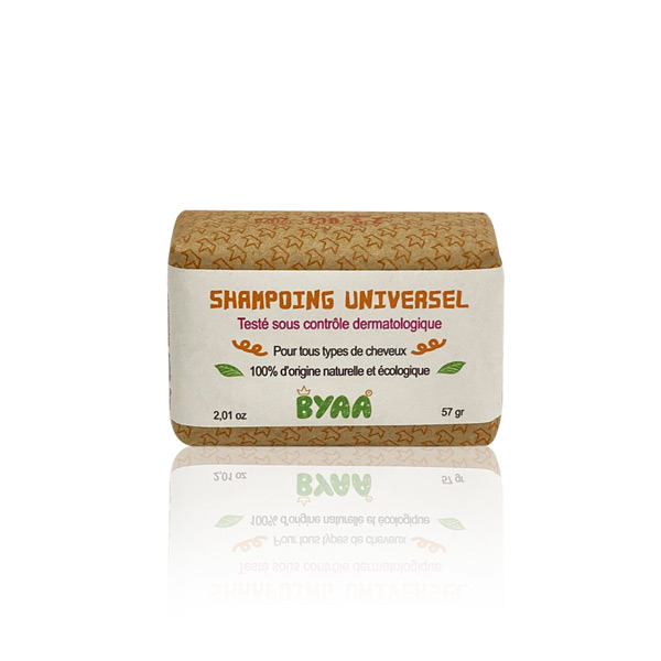 Shampoing solide au ghassoul 57 g – Naturel & écologique