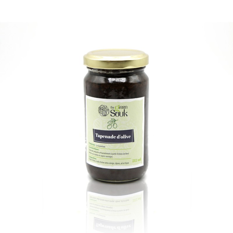 Tapenade d'olives bio – 212 ml Tapenade d'olives bio – 212 ml