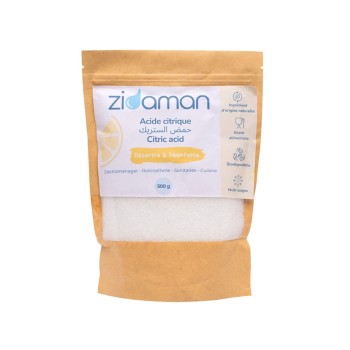 Acide Citrique Naturel – Nettoyant Écologique Multi-Usage – 500 g
