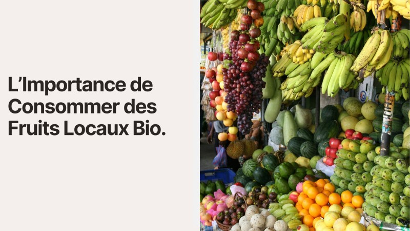 L’Importance de Consommer des Fruits Locaux Bio