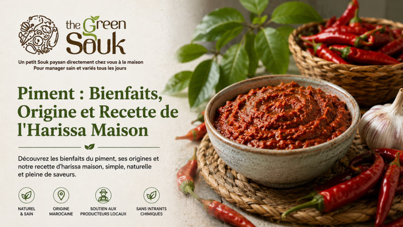 Chili Pepper : Benefits, Origins, and Homemade Harissa