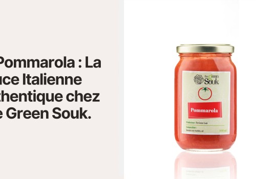 La Pommarola : La Sauce Italienne Authentique chez The Green Souk