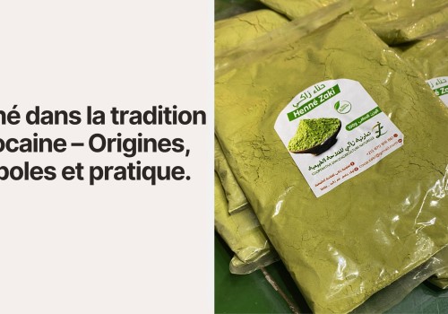 Henné dans la tradition marocaine – Origines, symboles et pratique