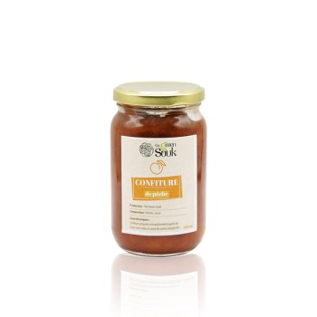 Confiture de Pêche bio 450 g – Recette artisanale Confiture de Pêche bio 450 g – Recette artisanale