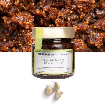Délice Beldi aux Figues, Huile d'Olive & Ail – 250 g Délice Beldi aux Figues, Huile d'Olive & Ail – 250 g