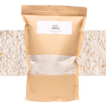 Farine d'Orge Bio – Variété Ancienne – 1 kg Farine d'Orge Bio – Variété Ancienne – 1 kg