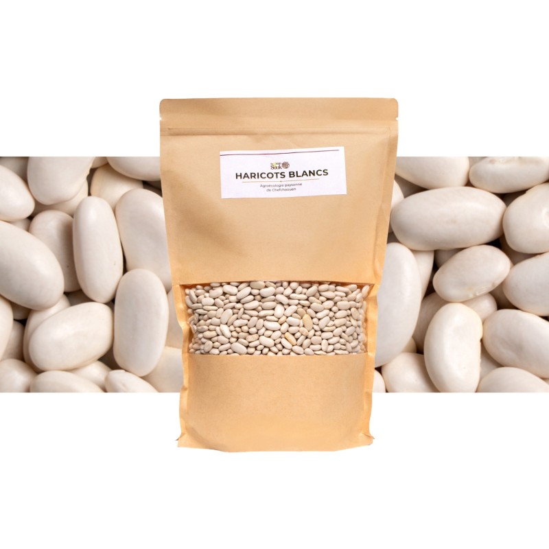 Haricots Blancs Beldi de Chefchaouen – 500 g Haricots Blancs Beldi de Chefchaouen – 500 g