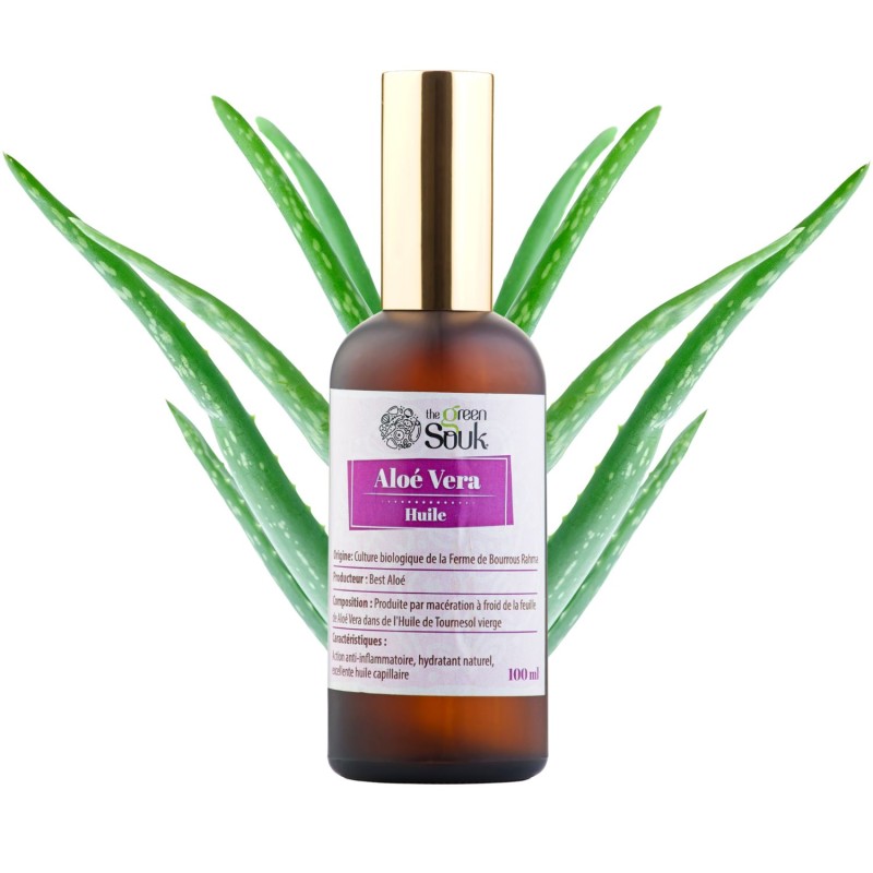 Nourishing Organic Aloe Vera Oil – 100 ml Nourishing Organic Aloe Vera Oil – 100 ml