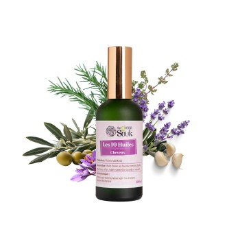 Huile aux 10 Plantes pour Cheveux – 100 ml Huile aux 10 Plantes pour Cheveux – 100 ml