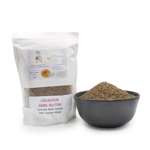 Artisanal Gluten-Free Couscous – Carob, Corn, Sorghum, Chickpea & Millet Artisanal Gluten-Free Couscous – Carob, Corn, Sorghum, Chickpea & Millet