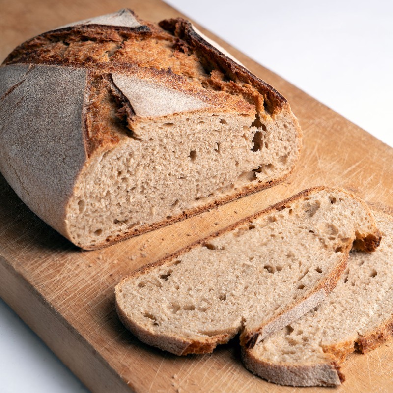 Pain de Campagne Bio Seigle & Blé au Levain – 1 pièce Pain de Campagne Bio Seigle & Blé au Levain – 1 pièce
