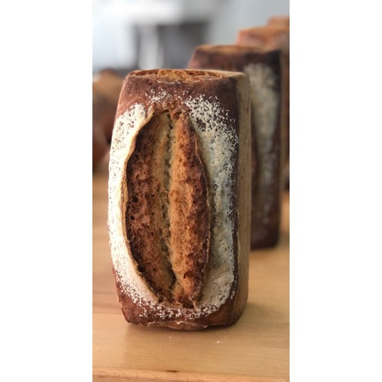 Pain aux petit épeautre et aux levain  1 pc