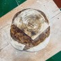 Pain de campagne seigle & blé au levain – 1 pièce artisanale